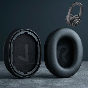 For SOUNDPEATS A8 Sound PEATS A8 ANC Headphones Replacement Earpads Ear <b>Pad</b> <b>Cushion</b> Protein Leather Repair Parts - Product Image 5