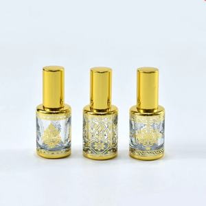ภาชนะบรรจุน้ำหอมทำจากแก้วสีทองขนาด10มล. แบบพกพาได้หรูหราออกแบบได้เอง - Product Image 4