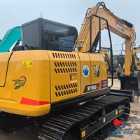 Excavatrice hydraulique d'occasion SANY SY95C 9,5 tonnes pour travaux de construction