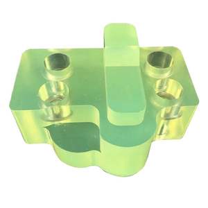 أجزاء من البولي يوريثين منتجات الشريط البولي يوريثين توريد مصنع مخصص بو رود بو البلاستيك صب مخصص - Product Image 3