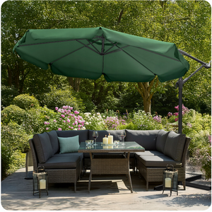 Hot <strong>Sale</strong> Outdoor <strong>Parasol</strong> 3m-commercial-market-umbrellas Summer Steel <strong>Garden</strong> Patio Umbrella Windproof Sun Protection with Base - Product Image 6