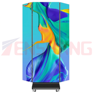 <b>Double</b> Sided Trifold Led Poster Screen Three Fold LED Electronic 3 Banner Display TS0003-BJ128192 Trifold Led Poster Screen TS00 - Product Image 4