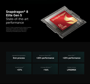 إطلاق جديد 2026: هاتف شاومي 17 ألترا الإصدار العالمي 5G مع كاميرا تقريب ليكا 200 ميجابكسل، وتقنية شاومي هايبر للذكاء الاصطناعي، وبطارية 6000 مللي أمبير - Product Image 6