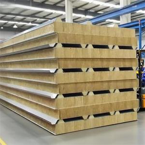 Panneaux sandwich en PU pour zones à températures extrêmes, isolation acoustique, <span class=keywords><strong>laine</strong></span> <span class=keywords><strong>de</strong></span> roche/<span class=keywords><strong>laine</strong></span> <span class=keywords><strong>de</strong></span> <span class=keywords><strong>verre</strong></span>/PIR/EPS, panneaux <span class=keywords><strong>de</strong></span> toiture - Product Image 6