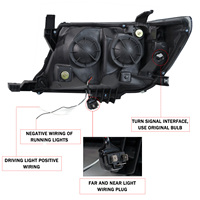 Phares d'usine, système d'éclairage automatique, lampe frontale pour Toyota Hilux Revo vigo 2012-2014
