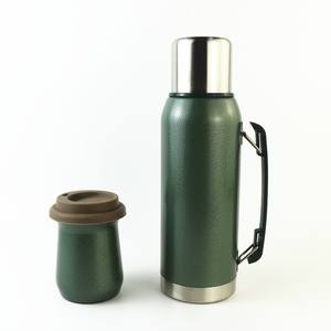 Botella de Viaje al Vacío Más Vendida de <span class=keywords><strong>2022</strong></span>, Termo de 1 Litro, Botella Aislada, Frasco de Acero Inoxidable 304 - Product Image 1