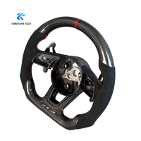 Volant de voiture en fibre de carbone personnalisé pour Audi A3 A4 A5 A6 B7 B8 B9 C7 A7 Q3 C8 Q5L R8 S3 S4 S5 S8 SQ TT RS s Line 8P