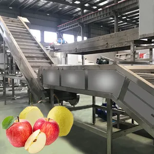 Apfel Fruchtsaft Entsafter Konzentrat Püree Marmelade Frucht fleisch Pulver Weinessig Apfelwein Herstellung Maschine Verarbeitung anlage Produktions linie