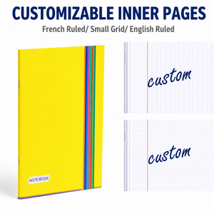 Cahier d'exercices scolaire personnalisé <span class=keywords><strong>du</strong></span> Nigéria, format A4, couverture en carton, agrafé, pour étudiants, fabricant de cahiers d'exercices. - Product Image 2