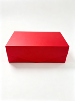 Boîte cadeau haut de gamme écologique, recyclable, pliable, personnalisable, avec couvercle rabattable, dorure à chaud, impression offset, revêtement UV pour cosmétiques et électronique