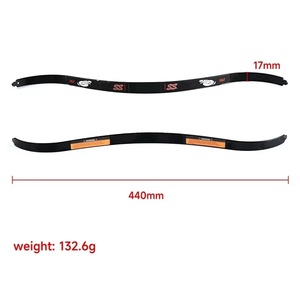 Corde d'arc de tir de membre en acier au carbone de qualité supérieure 24 brins 16.73 pouces accessoires de chasse et de tir en plein air - Product Image 5