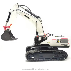 Wholesale 1/14 RC Excavator Metal Remote Control Construction Vehicle Expert Level Toy with USB Charger - Product Image 5