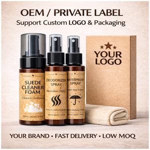 Kit de Limpieza de <span class=keywords><strong>Zapatos</strong></span> de Gamuza y Nobuk Personalizado OEM con <span class=keywords><strong>Caja</strong></span> de Regalo, Kit de Limpieza con Espuma - Product Image 2