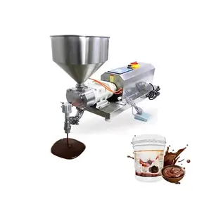 Semi-automatic filling quantitative liquid paste granule liquid integrated filling machine