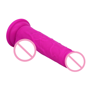 Volwassen seksspeeltjes vrouwelijke masturbatie superzachte enorme realistische roze paarse siliconen <span class=keywords><strong>dildo</strong></span> - Product Image 5