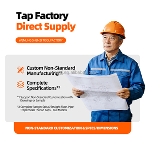 Outil de tournage de haute qualité fabriqué en usine pour tour suisse, HSSE TICN, métrique, filetage en spirale à gauche, M2-M6 - Product Image 2