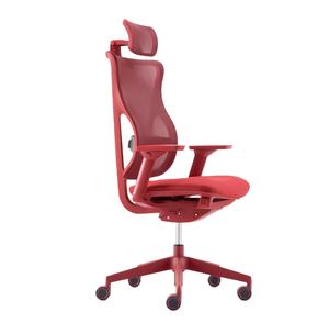 Silla de oficina giratoria ergonómica moderna y cómoda con asiento de malla ahuecado, silla de oficina ejecutiva para ordenador - Product Image 1