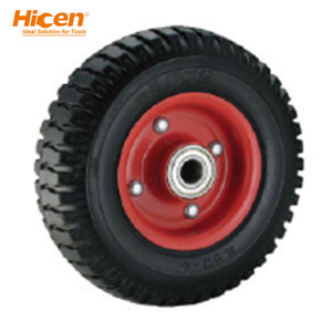 Hochwertige Bestseller Super Friction Steel Rim 6 "pneumatische Gummi rolle - Product Image 3