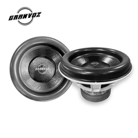Subwoofer de voiture en aluminium de 2000 Watts, 3 pouces, BAVC, haut-parleur de basses de 15 pouces, vente en gros