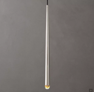 Torche cône minimaliste éclairage lampe salle à manger moderne projecteur maison plafond Long lustre <span class=keywords><strong>Aquitaine</strong></span> pendentif - Product Image 3