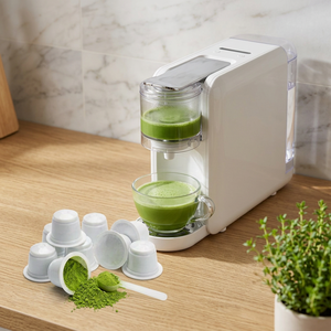 Machine à café polyvalente, capsules de matcha, compatible avec plusieurs systèmes, assortiment de goûts gourmands, formule personnalisée en marque privée, en vrac - Product Image 1