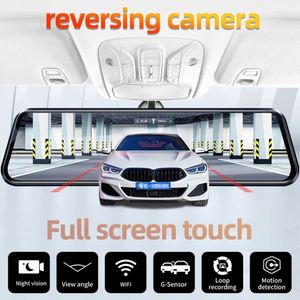 Caméra de tableau de bord ADAS T100 pour <span class=keywords><strong>voiture</strong></span>, écran tactile IPS 12 pouces 1080P, résolution 1920x440, <span class=keywords><strong>enregistreur</strong></span> double AHD avant/arrière à angle de 170 degrés - Product Image 3