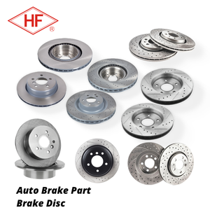 HF Vente en gros Auto 312mm 320mm 380mm Disque de frein en céramique pour Ford BMW Toyota Volkswagen Subaru Audi Mercedes Nissan Kia Honda - Product Image 1