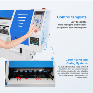 Fcolor Mới Nhanh Gấp Đôi XP600 13 Inch <span class=keywords><strong>A3</strong></span> CuộN PET Phim DTF Máy In Cho T-shirt DIY - Product Image 4