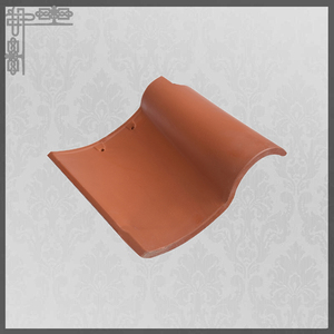 Biệt thự lợp Vật liệu 10 mm Trung Quốc đất sét mái ngói đỏ đất nung vật liệu - Product Image 4