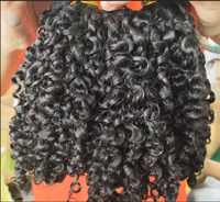 Rambut Asli Manusia 100% Bundel Rambut Asli Manusia untuk Kepang Tersedia Berbagai Warna Harga Tersedia Sesuai Permintaan Grosir