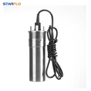 Pompe submersible solaire en acier inoxydable à haut débit de 12 litres pour puits profonds, prise d'eau de rivière, pompes de puits miniatures - Product Image 4