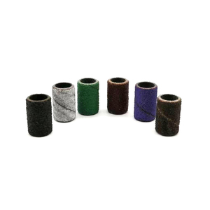 Black Sanding Bands for Nail <b>Drill</b> <b>Bits</b> Grit C M F Manicure Pedicure Gel Removal Electric File Accessories - Product Image 2