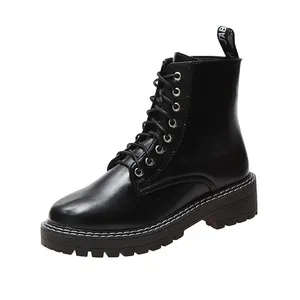 newest pu leather moto sex rubber women boots