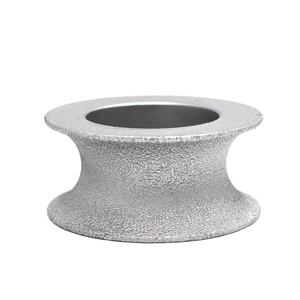 स्टोन मार्बल कॉर्नर ट्रिमिंग के लिए 75 मिमी/85 मिमी वैक्यूम ब्रेज़्ड डायमंड हैंड पॉलिशिंग प्रोफाइल ग्राइंडिंग व्हील - Product Image 2