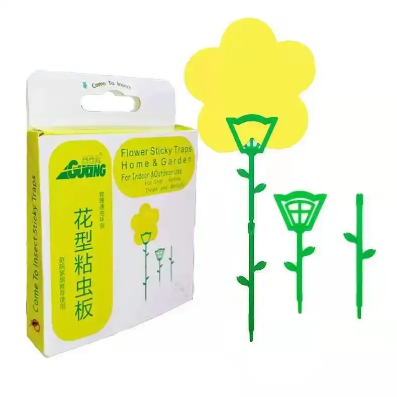 Boîte de papier personnalisée en usine, receveur double face d'insectes, panneau jaune par GN Technology