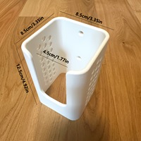 Organizador de Herramientas Eléctricas Personalizado - Soporte de Pared de PVC para Taladros con Ranura de 4.5 cm