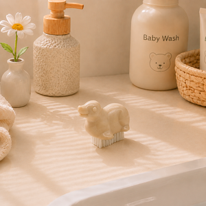 Cepillo de uñas de nailon PP con forma de animal para venta directa, cepillo limpiador de uñas con forma de animal que ayuda a mantener las uñas limpias y prevenir la proliferación de gérmenes. - Product Image 3