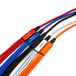 Đa cáp USB, <span class=keywords><strong>1</strong></span>.2m <span class=keywords><strong>6</strong></span> trong <span class=keywords><strong>1</strong></span> sạc cáp, nylon bện Adapter với Type-C Micro USB Cổng kết nối cho điện thoại di động - Product Image 5