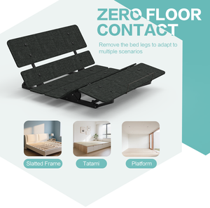 Logicdata Thiết kế Châu Âu cấu hình thấp Giường Điện khung linh hoạt di động có thể điều chỉnh cơ sở giường - Product Image 6