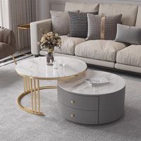 Chine Usine Moderne Salon Table Basse Ronde Table Basse Fer Table Basse Meubles
