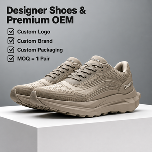 Zapatillas de Diseño de Lujo 2026 para Hombre y Mujer, de Malla de Alta Calidad, Color Beige, Transpirables, Ligeras, Estilo Casual para Correr, Nuevas - Product Image 1