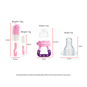 Ensemble de biberons portables sans BPA avec tétines remplaçables et brosses de nettoyage pour coffret cadeau de nouvelle maman - Product Image 3