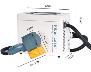 Máy Khắc Laser Cầm Tay Bằng Sợi Quang 20W Máy Đánh Dấ<span class=keywords><strong>u</strong></span> Ngày Logo Máy In Hết Hạn - Product Image 3