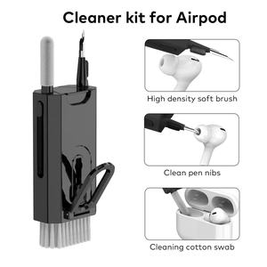 Nouveau kit de nettoyage multifonctionnel 8 en 1, outils de nettoyage d'écran pour appareil photo, tablette, support de téléphone, stylo pour écouteurs pour Airpod Pro 3 2 1 - Product Image 5