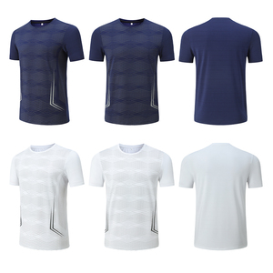 Camiseta de Punto Lisa Informal Personalizada al por Mayor, Unisex, 100% Poliéster, de Secado Rápido, de Manga Corta para Hombre - Product Image 2