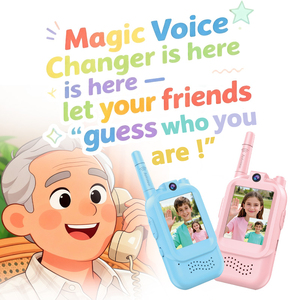 Set <span class=keywords><strong>de</strong></span> Comunicación Interactivo para Niños, Walkie Talkie con WiFi para una Comunicación Divertida en Tiempo Real con Amigos y Familia - Product Image 5