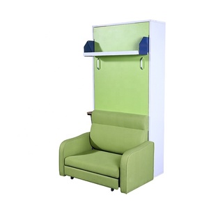 Aplicación de múltiples escenarios modernizar montaje de alta calidad firmeza montado en la pared completa cama retráctil cama de pared doble - Product Image 2