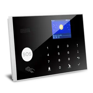 Accueil Systèmes d'alarme de sécurité intelligents Anti Digital Gsm Sos Tuya Wifi Smart Kit d'alarme de sécurité