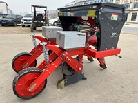 Semoir à maïs double rangée de précision, monté sur tracteur agricole, 20-40 CV, largeur de travail 1200 mm, à engrenages