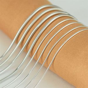 Colar Clássico de Corrente <span class=keywords><strong>Omega</strong></span> Redonda em Prata Esterlina 925 - Product Image 3